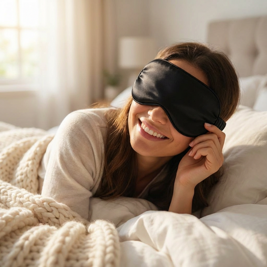 Silk sleep mask