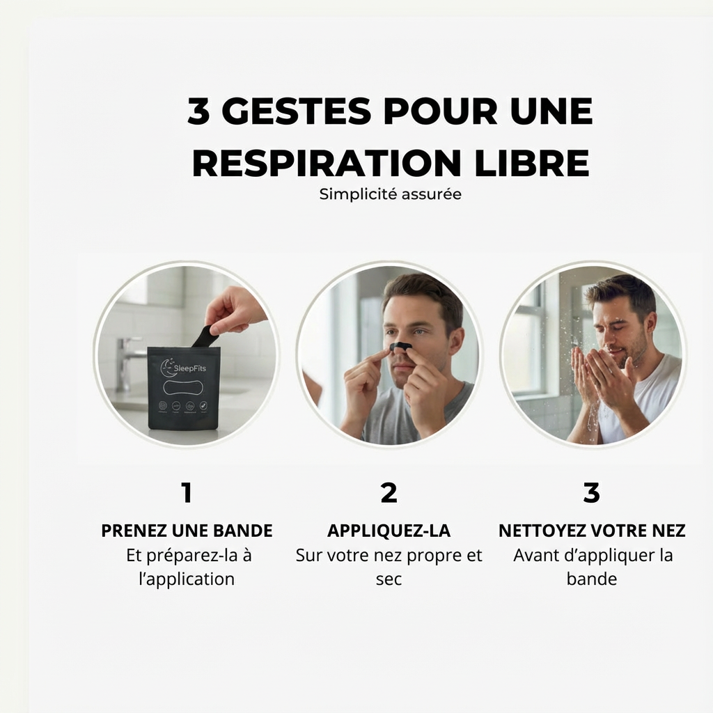 Bandes Nasales Anti-Ronflement
